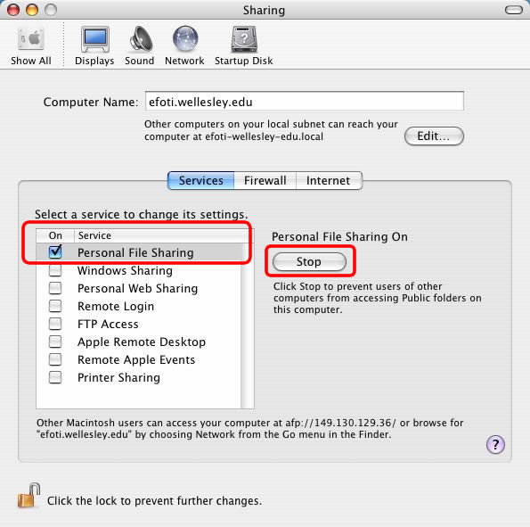 mac os x tell that the users on different machines are the same for file sharing?
